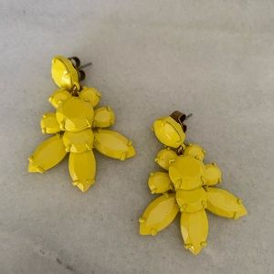 J Crew Yellow earring